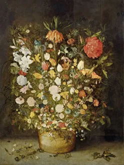 Assorted Prints: Still Life with Flowers, 1600-1630. Creator: Follower of Jan Brueghel the Elder