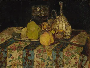 Monticelli Prints: Still Life: Fruit, c. 1880. Artist: Monticelli, Adolphe-Thomas-Joseph (1824-1886)