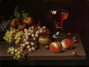 Johan Erik Lindh Prints: Still Life with Fruit, copy after Jac. Stockmann. Creator: Johan Erik Lindh