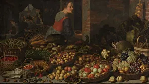 Fruit Basket Prints: Still Life with Fruit and Vegetables