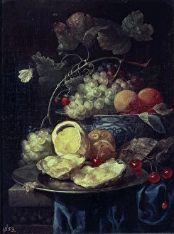 Images Dated 16th June 2014: Still Life with Fruits, by Joris van Son, 1664