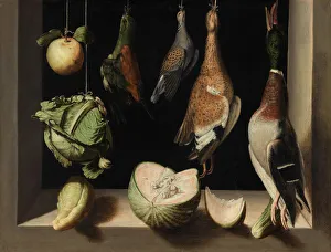 Still Life with Game Fowl, 1600 / 03. Creator: Juan Sanchez Cotan