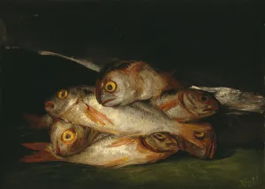 Still Life with Golden Bream, 1808-1812. Artist: Goya, Francisco, de (1746-1828)