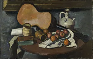 Centre Georges Pompidou Gallery: Still Life with Guitar, 1920s. Creator: Ortiz de Zarate, Manuel (1887-1946)