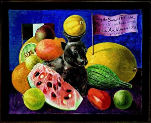 Still Life (I Belong to Samuel Fastlicht), 1951. Creator: Frida Kahlo