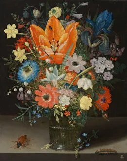 Still Life with Iris, 1623. Creator: Peter Binoit