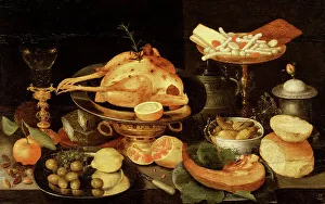 Pronkstilleven Prints: Still Life with a Meal. Creator: Peter Binoit