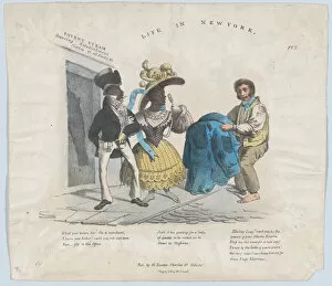 Ragged Gallery: Life in New York, 1824-39. Creator: Charles Ingrey