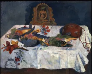Still life with Parrots, 1902. Artist: Paul Gauguin