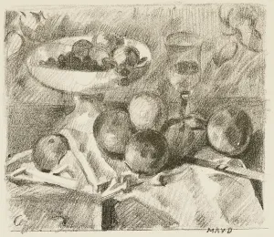 Still Life, after Paul Cezanne, 1914. Creator: Maurice Denis