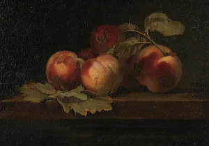Peaches Prints: Still Life with Peaches, late 18th-early 19th century