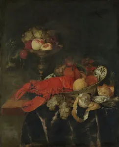 Abraham Hendriksz Van Beijeren Prints: Still Life, probably between 1640 and 1690. Creator: Abraham van Beyeren