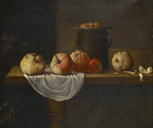 Food Preparation Prints: Still Life, probably 1700s. Creator: Unknown