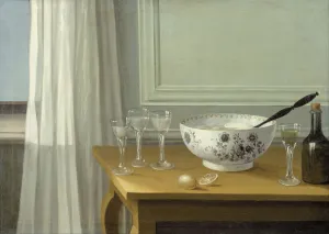 Punch Bowl Prints: Still Life with a Punch Bowl. Artist: Schillmark, Nils (1745-1804)