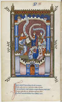 The Life of Saint Denis, 1317. Artist: Master of the Vie de saint Denis (active Early 14th cen. )
