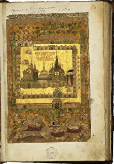 Moscow School Prints: Life of Saints Zosima and Savvatiy of Solovki, 1596-1598. Artist: Ancient Russian Art