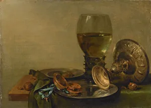Still Life with a Silver Tazza, 1630. Creator: Willem Claesz Heda