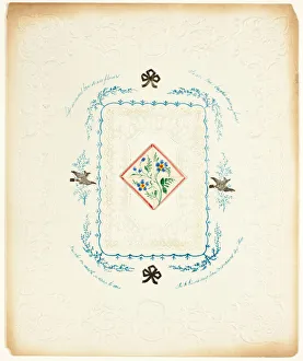 Life is Sweet (valentine), c. 1850. Creator: George Kershaw