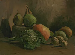 Van Gogh Museum Prints: Still Life with Vegetables and Fruit, 1884. Creator: Gogh, Vincent, van (1853-1890)