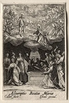 1592 1635 Prints: The Life of the Virgin: The Assumption of the Virgin
