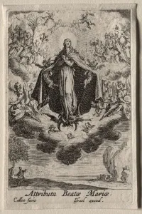 1592 1635 Prints: The Life of the Virgin: The Attributes of the Virgin