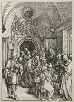 Early 16th Century Gallery: Life of the Virgin: The Circumcision, 1504-1505. Creator: Albrecht Dürer (German, 1471-1528)
