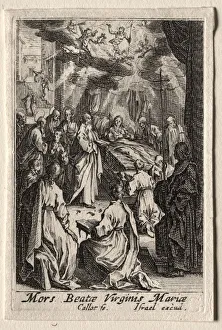 1592 1635 Prints: The Life of the Virgin: The Death of the Virgin