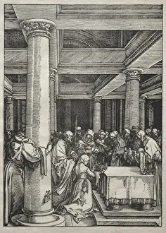 Early 16th Century Prints: Life of the Virgin: Presentation of Jesus in the Temple