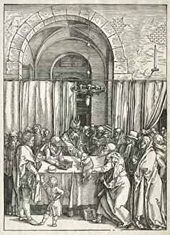 Early 16th Century Gallery: Life of the Virgin: Rejection of Joachims Sacrifice, 1504-1505. Creator: Albrecht Dürer