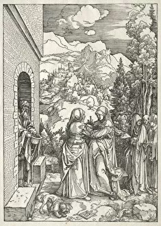 Early 16th Century Gallery: Life of the Virgin: The Visitation, 1504-1505. Creator: Albrecht Dürer (German, 1471-1528)