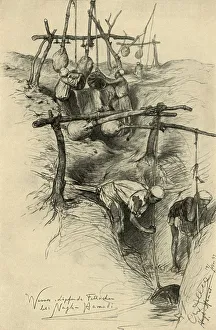 Bucket Collection: Lifting water water from the Nile using a shadouf, Nag Hammadi, Egypt, 1898. Creator