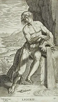 Gallaea Philippo Prints: Ligeris, 1586. Creator: Philip Galle