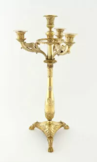 Copper Alloy Collection: Four Light Candelabrum (one of a pair), Paris, 1809 / 19. Creator