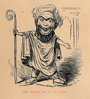 Light Comedy Man of the Period, 1852. Artist: John Leech