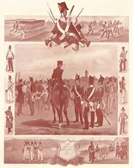 The Light Infantry (1846), c1846 (1909). Artists: Unknown, William Walker The Light Infantry (1846), c1846 (1909). Artists: Unknown, William Walker