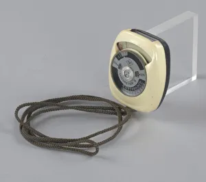 Exposure Prints: Light meter from the studio of H. C. Anderson, 1950s - 1970s. Creator: Agfa