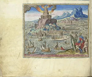 Galle Prints: The Lighthouse at Alexandria (from the series The Eighth Wonders of the World)