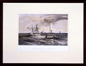Dutton Gallery: The Lighthouse at Cape Chersonese, Looking South, Crimea, Ukraine, 1855. Artist