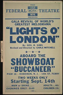 George Sims Prints: Lights O London, Hoboken, NJ, [193-]. Creator: Unknown
