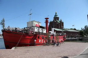 Lightvessel Prints: Lightship Relandersgrund, Helsinki, Finland, 2011. Artist: Sheldon Marshall