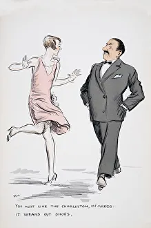 You must like the Charleston, Mr Greco, it wears out shoes., from White Bottoms pub You must like the Charleston, Mr Greco, it wears out shoes., from White Bottoms pub