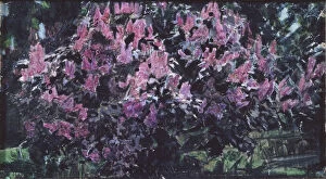 Images Dated 10th June 2013: Lilacs. Artist: Vrubel, Mikhail Alexandrovich (1856-1910)