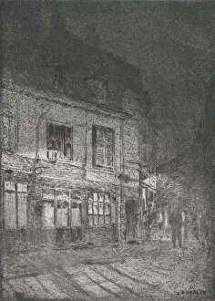 Nord Pas De Calais Gallery: Lille: Liebesgässchen, 1916. Creator: Ernst Oppler