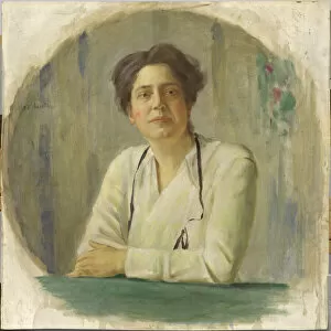 Nurse Gallery: Lillian D. Wald, 1919. Creator: William Valentine Schevill