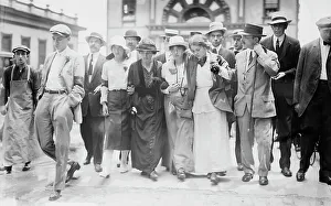 Latvia Prints: Lillian Rubel, Becky Edelson, Louise Berger and Berkman, 1914. Creator: Bain News Service