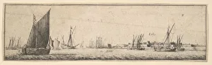 Escaut Prints: Lillo, 1642-44. Creator: Wenceslaus Hollar