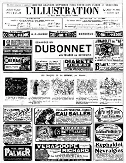 L'Illustration; 13, Rue Saint-Georges, Paris. Decembre 1916. Promotionnel, 1916. Creator: Unknown