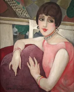 Lily, 1922. Creator: Wegener, Gerda (1886-1940)