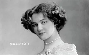 Lily Elsie (1886-1962), English actress, early 20th century. Artist: Johnston & Hoffman