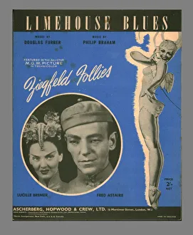 Music Score Prints: Limehouse Blues, sheet music, 1945. Creator: Unknown